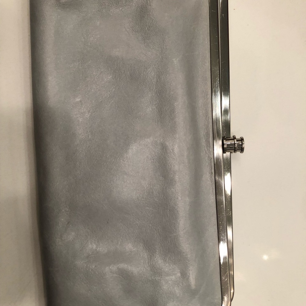 Powder Blue Hobo Wallet/Clutch